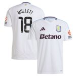 aston villa wsl adidas away shirt 2024-25 with mullett 18 printing Collection | Official Aston Villa FC Gear Online