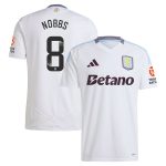 aston villa wsl adidas away shirt 2024-25 with nobbs 8 printing Collection | Official Aston Villa FC Gear Online