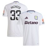 aston villa wsl adidas away shirt 2024-25 with pacheco 33 printing Collection | Official Aston Villa FC Gear Online