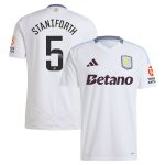 aston villa wsl adidas away shirt 2024-25 with staniforth 5 printing Collection | Official Aston Villa FC Gear Online
