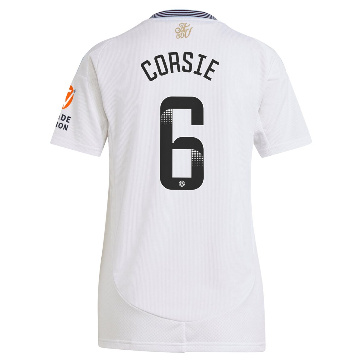 aston villa wsl adidas away shirt 2024-25 – womens with corsie 6 printing Collection | Official Aston Villa FC Gear Online