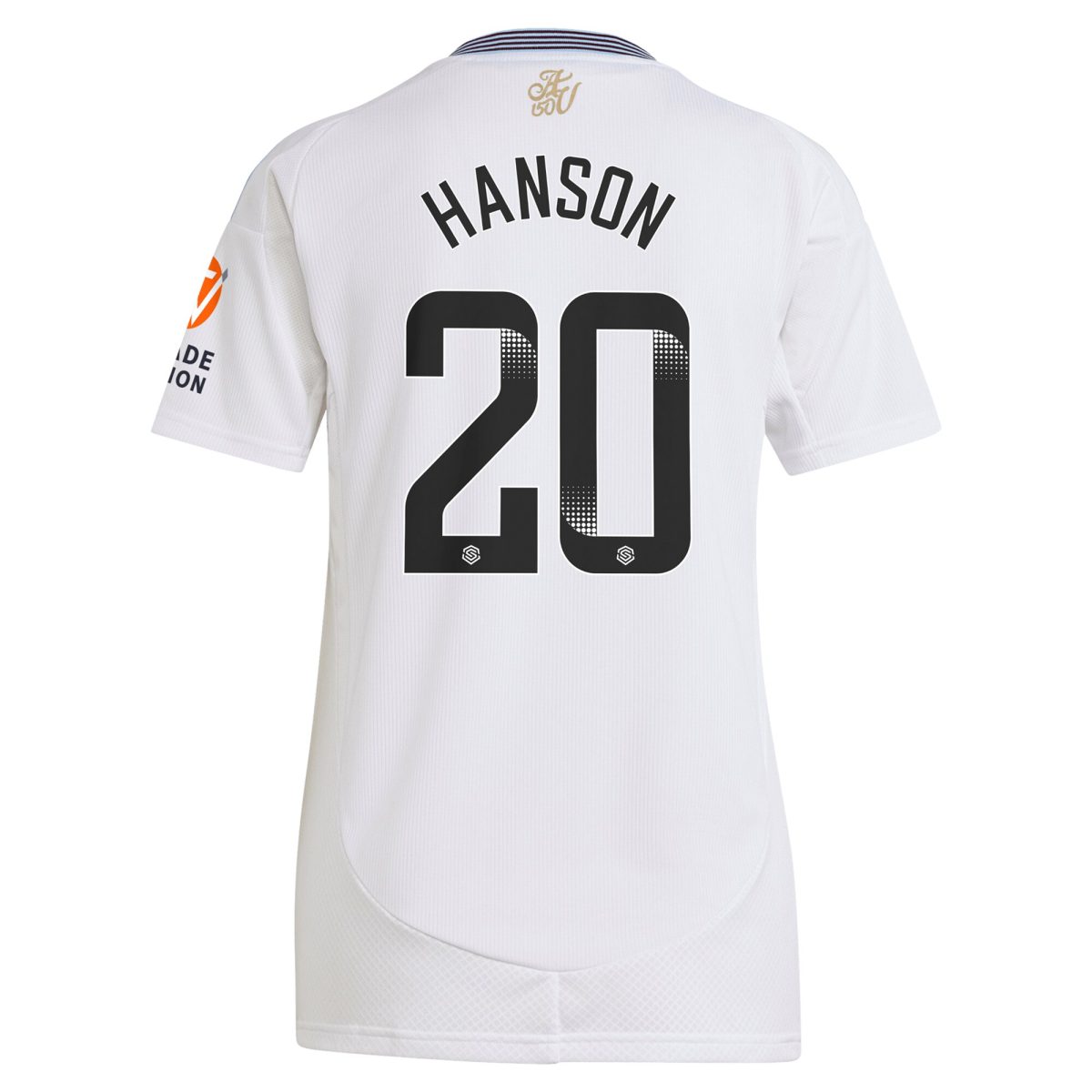 aston villa wsl adidas away shirt 2024-25 – womens with hanson 20 printing Collection | Official Aston Villa FC Gear Online