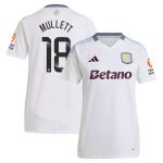 aston villa wsl adidas away shirt 2024-25 – womens with mullett 18 printing Collection | Official Aston Villa FC Gear Online