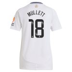 aston villa wsl adidas away shirt 2024-25 – womens with mullett 18 printing Collection | Official Aston Villa FC Gear Online