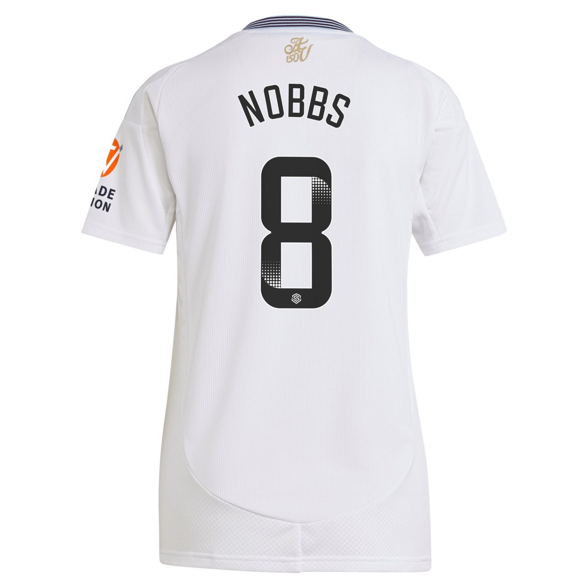 aston villa wsl adidas away shirt 2024-25 – womens with nobbs 8 printing Collection | Official Aston Villa FC Gear Online