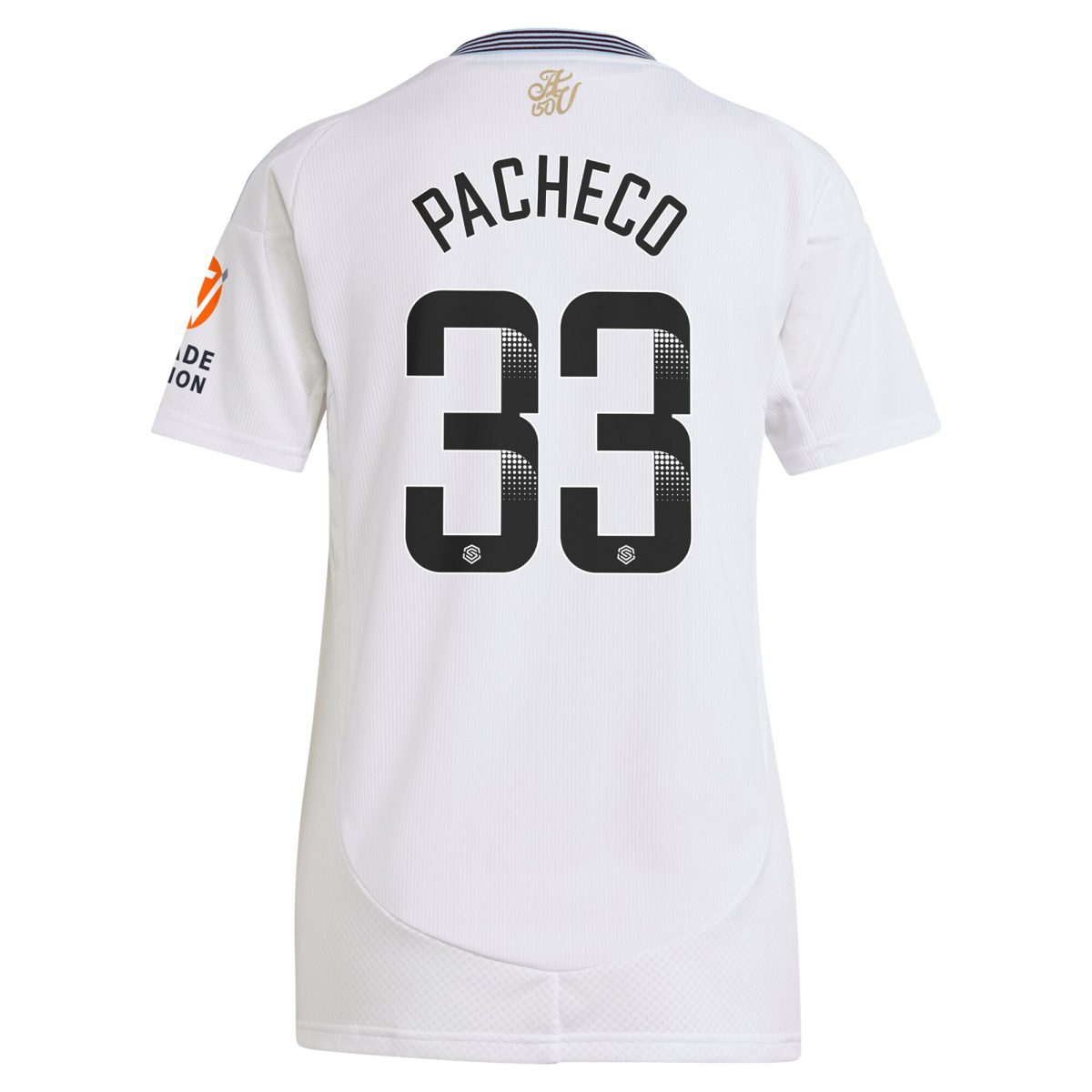 aston villa wsl adidas away shirt 2024-25 – womens with pacheco 33 printing Collection | Official Aston Villa FC Gear Online