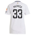 aston villa wsl adidas away shirt 2024-25 – womens with pacheco 33 printing Collection | Official Aston Villa FC Gear Online