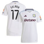aston villa wsl adidas away shirt 2024-25 – womens with salmon 17 printing Collection | Official Aston Villa FC Gear Online