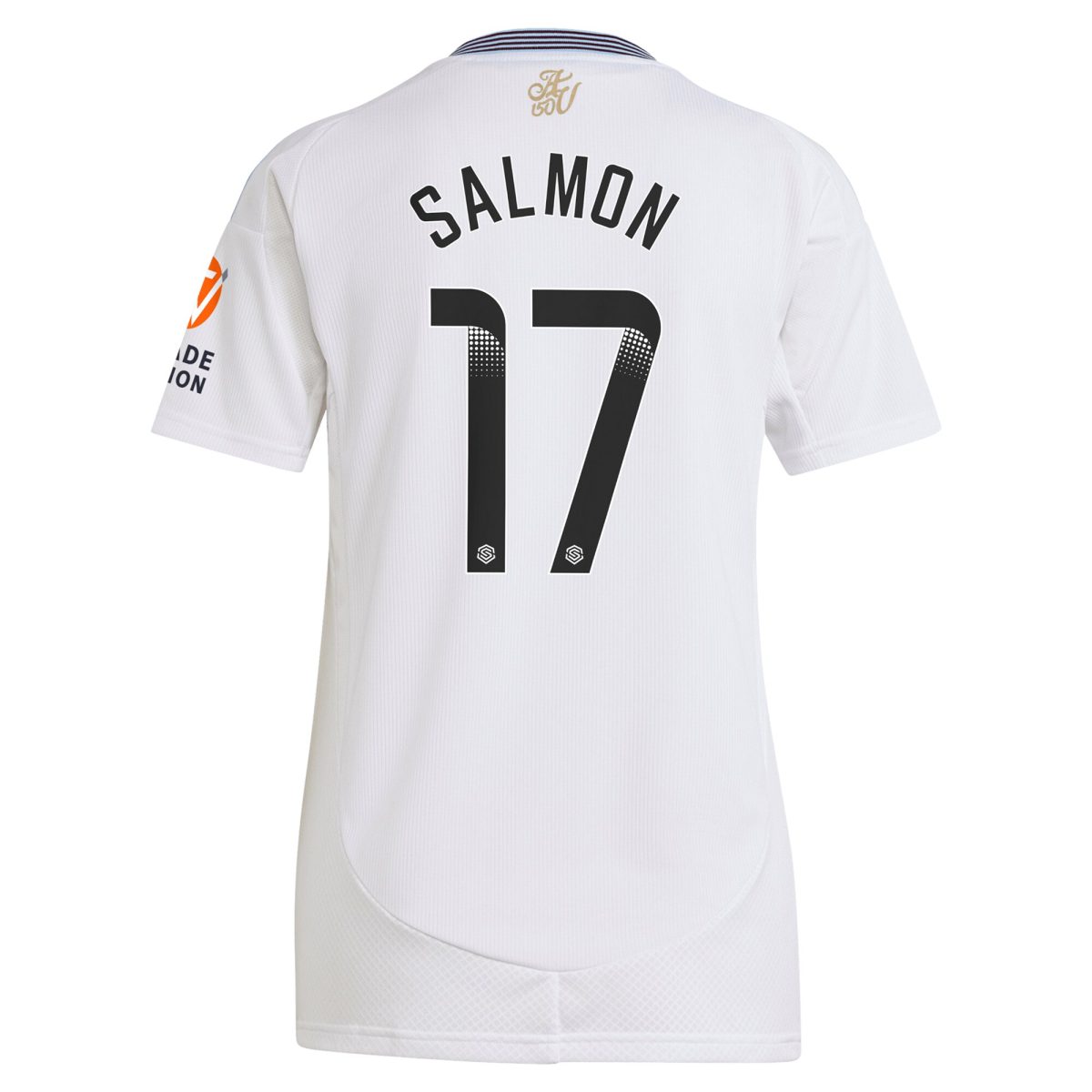 aston villa wsl adidas away shirt 2024-25 – womens with salmon 17 printing Collection | Official Aston Villa FC Gear Online