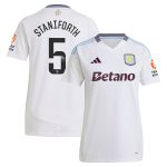 aston villa wsl adidas away shirt 2024-25 – womens with staniforth 5 printing Collection | Official Aston Villa FC Gear Online