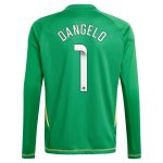 aston villa wsl adidas goalkeeper shirt 2024-25 – long sleeve – kids with dangelo 1 printing – 202712206-01 Collection | Official Aston Villa FC Gear Online