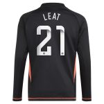 aston villa wsl adidas goalkeeper shirt 2024-25 – long sleeve – kids with leat 21 printing Collection | Official Aston Villa FC Gear Online