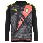 aston villa wsl adidas goalkeeper shirt 2024-25 – long sleeve – kids with talbert 26 printing Collection | Official Aston Villa FC Gear Online