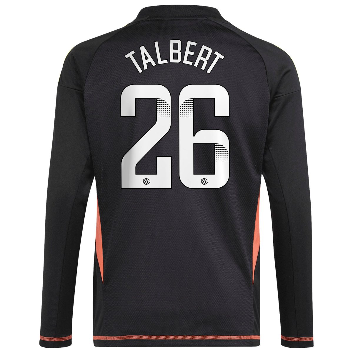 aston villa wsl adidas goalkeeper shirt 2024-25 – long sleeve – kids with talbert 26 printing Collection | Official Aston Villa FC Gear Online