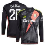 aston villa wsl adidas goalkeeper shirt 2024-25 – long sleeve with talbert 26 printing Collection | Official Aston Villa FC Gear Online