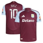 aston villa wsl adidas home authentic shirt 2024-25 with dali 10 printing Collection | Official Aston Villa FC Gear Online