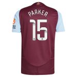 aston villa wsl adidas home authentic shirt 2024-25 with parker 15 printing Collection | Official Aston Villa FC Gear Online