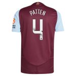 aston villa wsl adidas home authentic shirt 2024-25 with patten 4 printing Collection | Official Aston Villa FC Gear Online