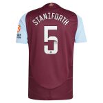 aston villa wsl adidas home authentic shirt 2024-25 with staniforth 5 printing Collection | Official Aston Villa FC Gear Online