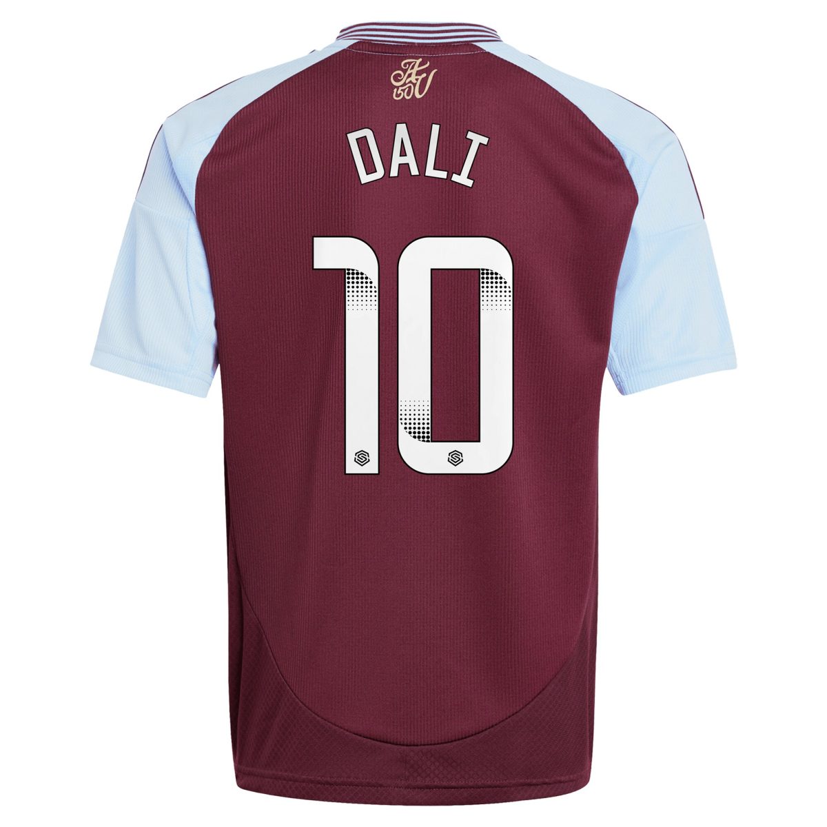 aston villa wsl adidas home shirt 2024-25 – kids with dali 10 printing Collection | Official Aston Villa FC Gear Online
