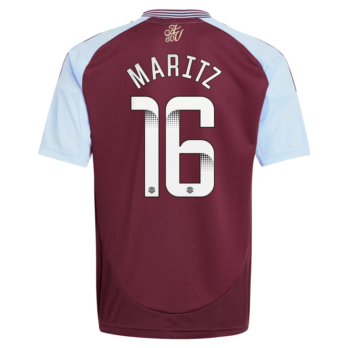aston villa wsl adidas home shirt 2024-25 – kids with maritz 26 printing Collection | Official Aston Villa FC Gear Online