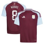 aston villa wsl adidas home shirt 2024-25 – kids with nobbs 8 printing Collection | Official Aston Villa FC Gear Online