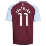 aston villa wsl adidas home shirt 2024-25 – kids with robinson 11 printing Collection | Official Aston Villa FC Gear Online