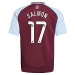aston villa wsl adidas home shirt 2024-25 – kids with salmon 17 printing Collection | Official Aston Villa FC Gear Online