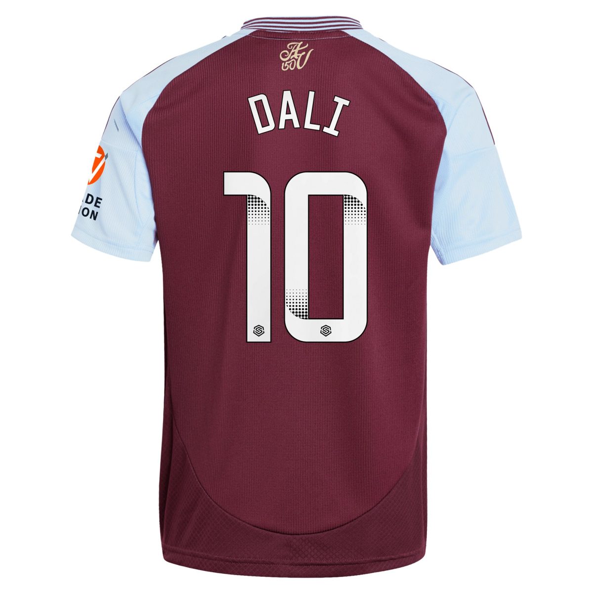 aston villa wsl adidas home shirt 2024-25 with dali 10 printing Collection | Official Aston Villa FC Gear Online