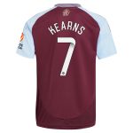 aston villa wsl adidas home shirt 2024-25 with kearns 7 printing Collection | Official Aston Villa FC Gear Online