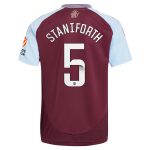 aston villa wsl adidas home shirt 2024-25 with staniforth 5 printing Collection | Official Aston Villa FC Gear Online