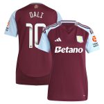 aston villa wsl adidas home shirt 2024-25 – womens with dali 10 printing Collection | Official Aston Villa FC Gear Online