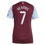 aston villa wsl adidas home shirt 2024-25 – womens with kearns 7 printing Collection | Official Aston Villa FC Gear Online