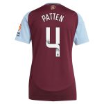 aston villa wsl adidas home shirt 2024-25 – womens with patten 4 printing Collection | Official Aston Villa FC Gear Online