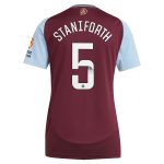 aston villa wsl adidas home shirt 2024-25 – womens with staniforth 5 printing Collection | Official Aston Villa FC Gear Online