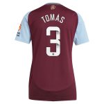 aston villa wsl adidas home shirt 2024-25 – womens with tomás 3 printing Collection | Official Aston Villa FC Gear Online