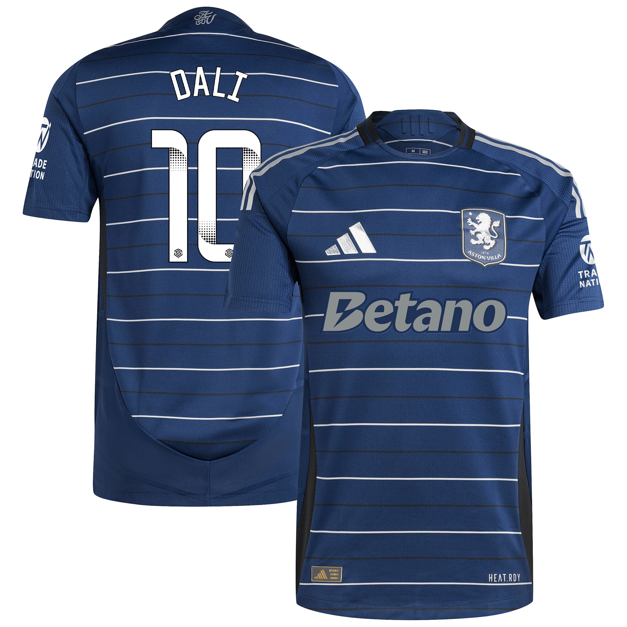 aston villa wsl adidas third authentic shirt 2024-25 with dali 10 printing Collection | Official Aston Villa FC Gear Online