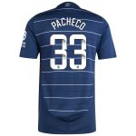 aston villa wsl adidas third authentic shirt 2024-25 with pacheco 33 printing Collection | Official Aston Villa FC Gear Online