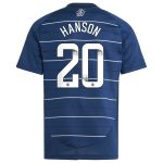 aston villa wsl adidas third shirt 2024-25 – kids with hanson 20 printing Collection | Official Aston Villa FC Gear Online
