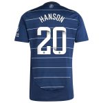 aston villa wsl adidas third shirt 2024-25 with hanson 20 printing Collection | Official Aston Villa FC Gear Online