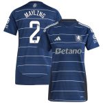 aston villa wsl adidas third shirt 2024-25 – womens with mayling 2 printing Collection | Official Aston Villa FC Gear Online