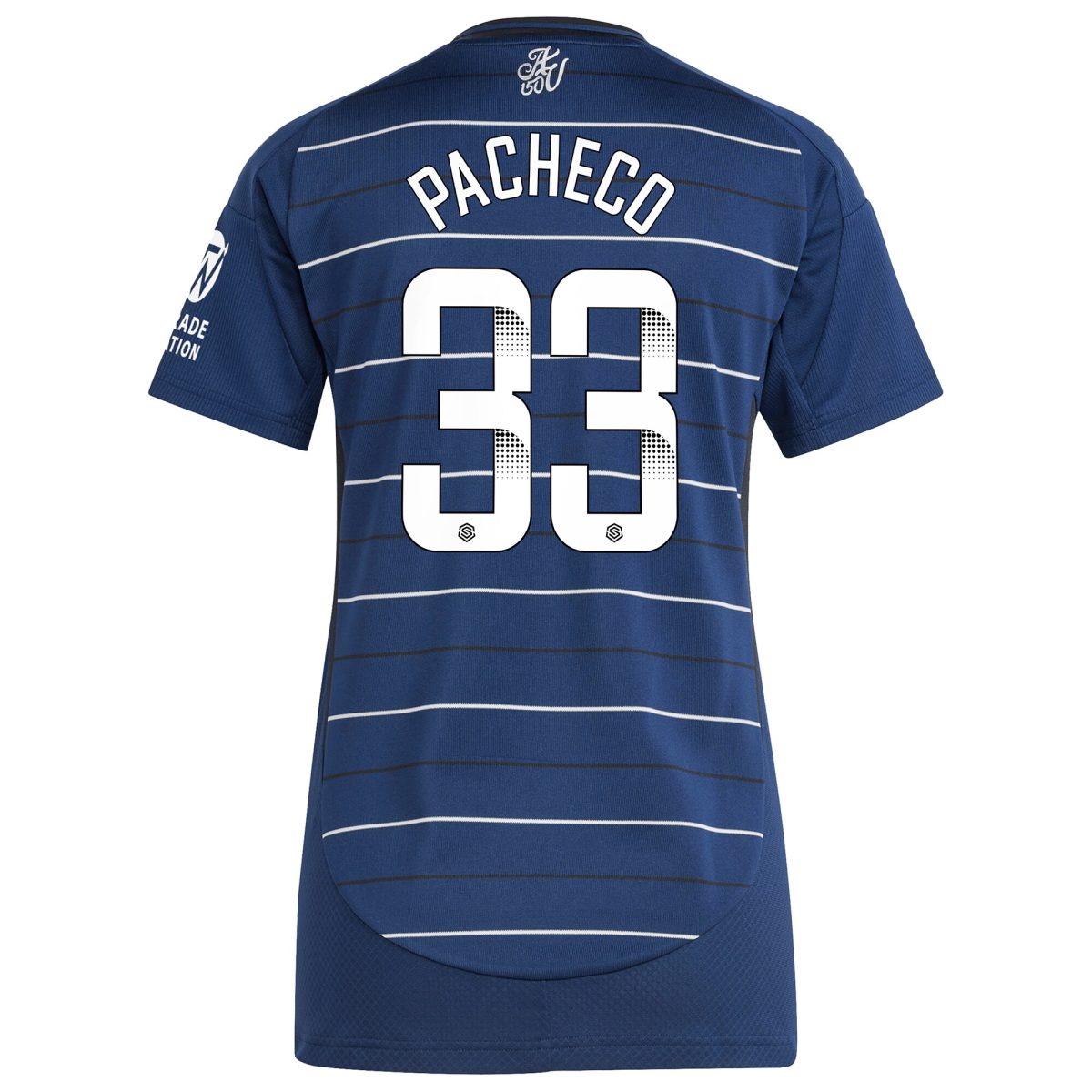 aston villa wsl adidas third shirt 2024-25 – womens with pacheco 33 printing Collection | Official Aston Villa FC Gear Online