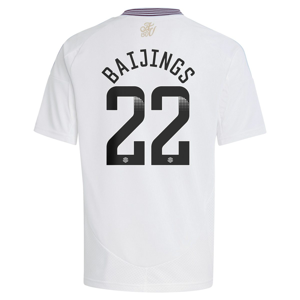 aston villa wsl away shirt 2024-25 – kids with baijings 22 printing Collection | Official Aston Villa FC Gear Online