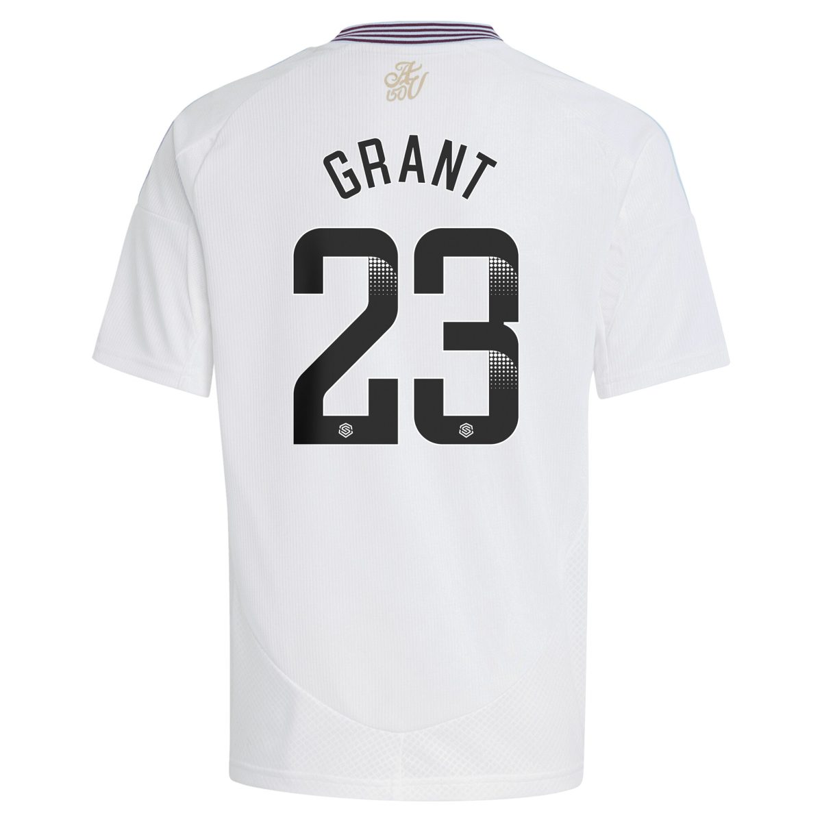 aston villa wsl away shirt 2024-25 – kids with grant 23 printing Collection | Official Aston Villa FC Gear Online
