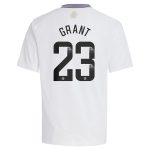 aston villa wsl away shirt 2024-25 – kids with grant 23 printing Collection | Official Aston Villa FC Gear Online