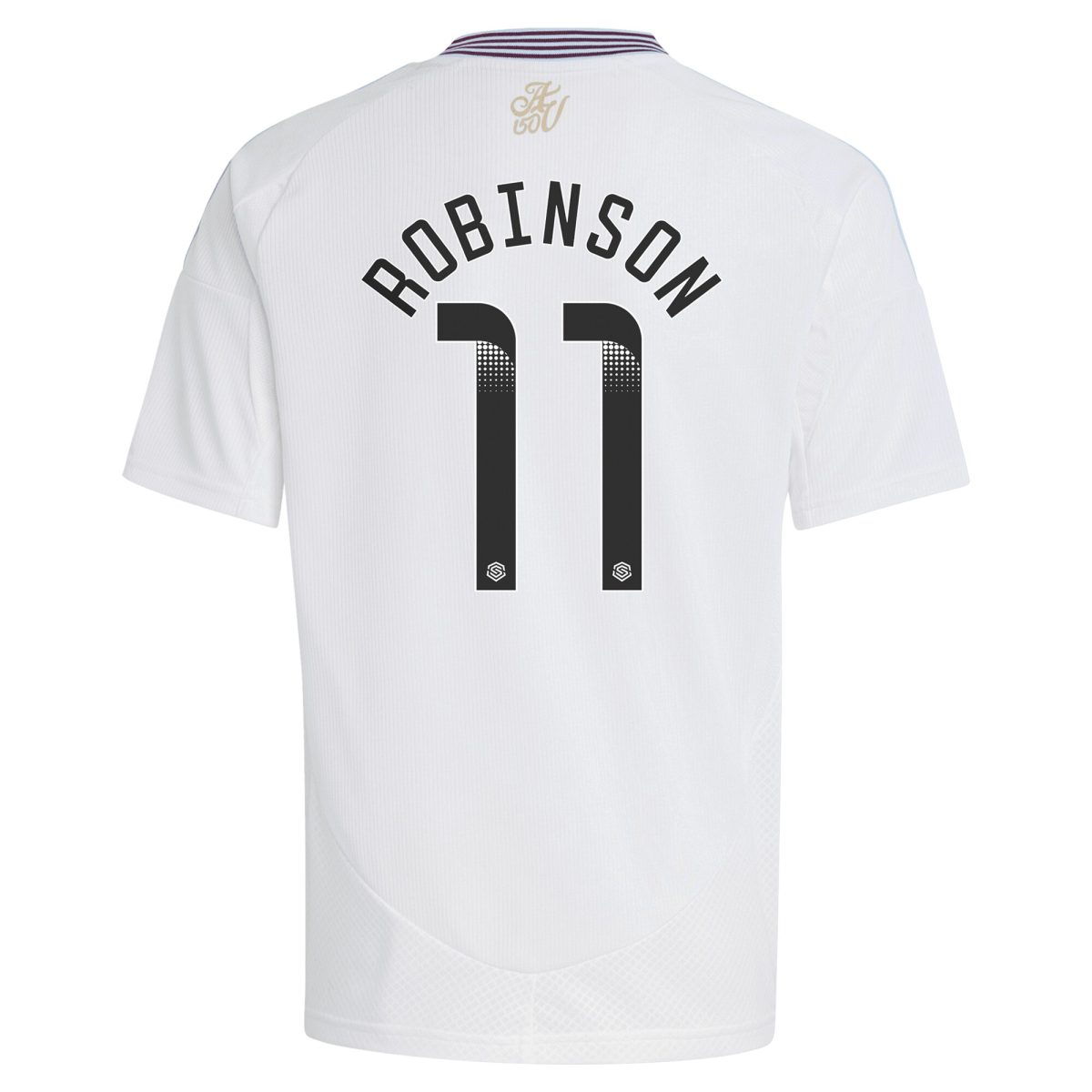 aston villa wsl away shirt 2024-25 – kids with robinson 11 printing Collection | Official Aston Villa FC Gear Online