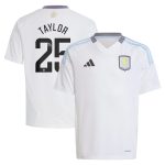 aston villa wsl away shirt 2024-25 – kids with taylor 25 printing Collection | Official Aston Villa FC Gear Online