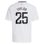 aston villa wsl away shirt 2024-25 – kids with taylor 25 printing Collection | Official Aston Villa FC Gear Online
