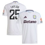 aston villa wsl away shirt 2024-25 with taylor 25 printing Collection | Official Aston Villa FC Gear Online