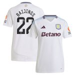 aston villa wsl away shirt 2024-25 – womens with baijings 22 printing Collection | Official Aston Villa FC Gear Online